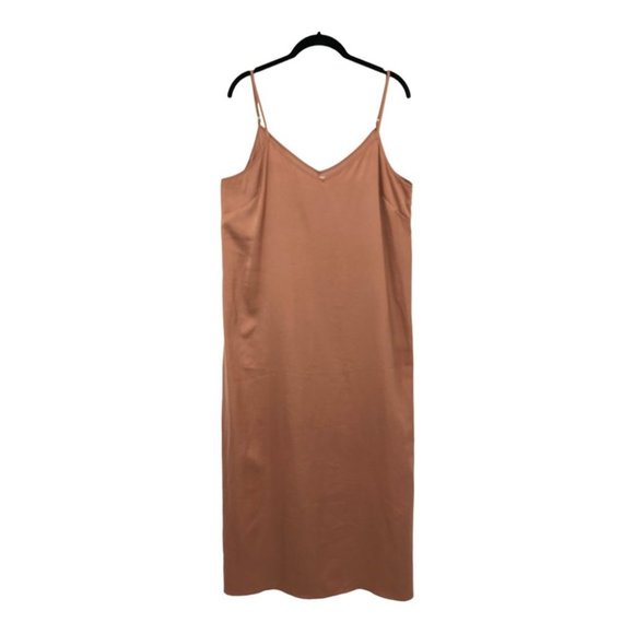 Jackson Rowe Light Copper Slip Dress size L - Picture 16 of 16